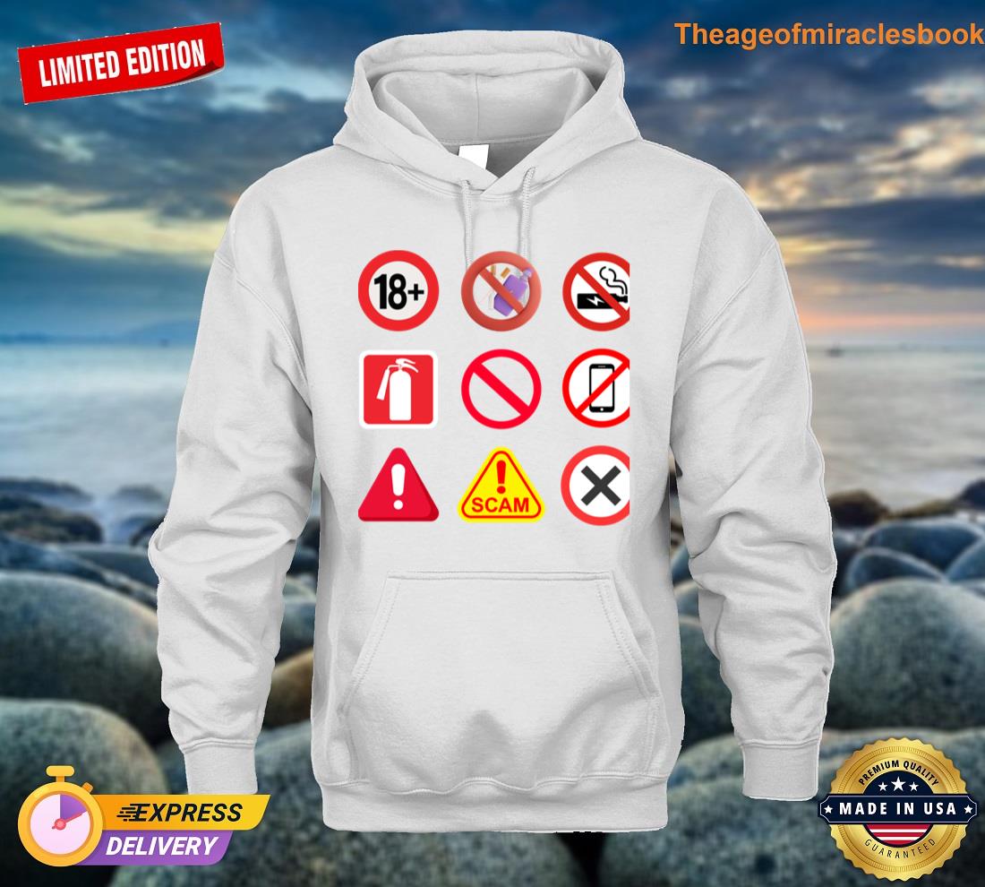 Alternative view of Warring Signs T-shirt
