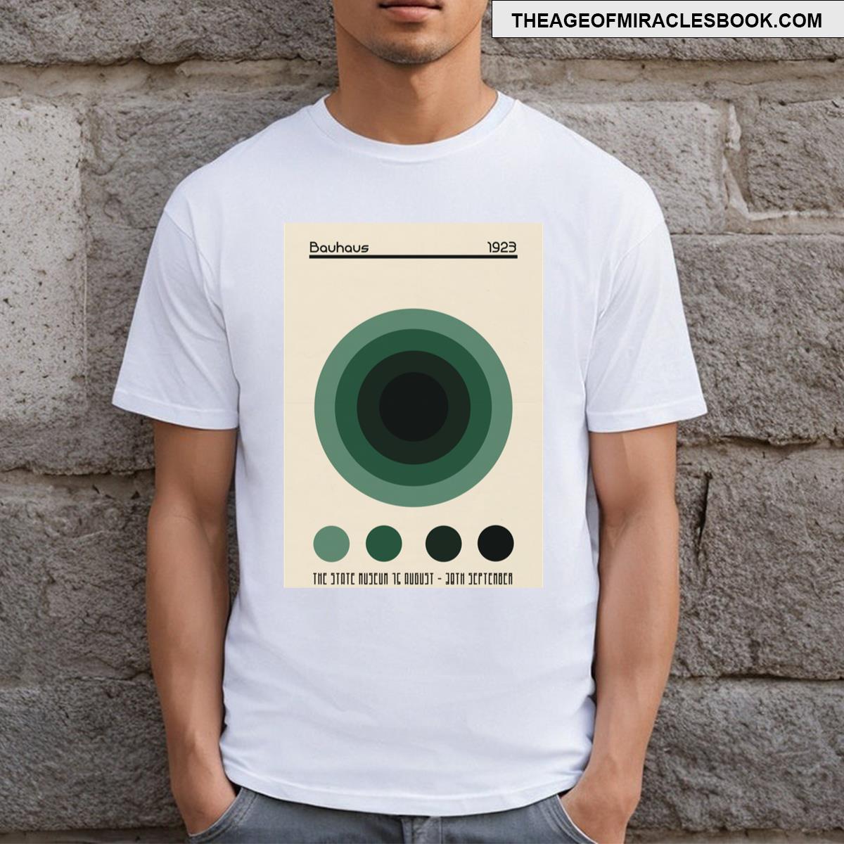 Bauhaus Circles Poster T-shirt