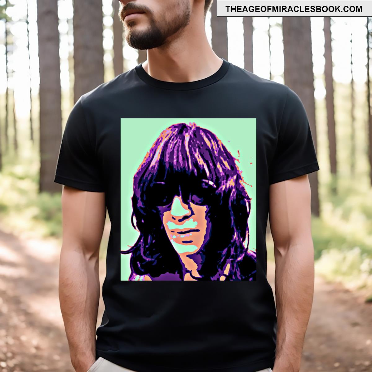 Joey Ramone Pop Art T-shirt