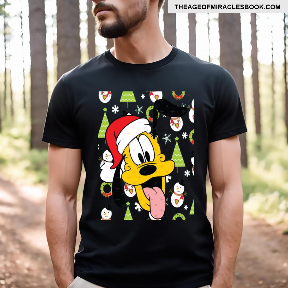 Pluto Christmas Essential T-shirt