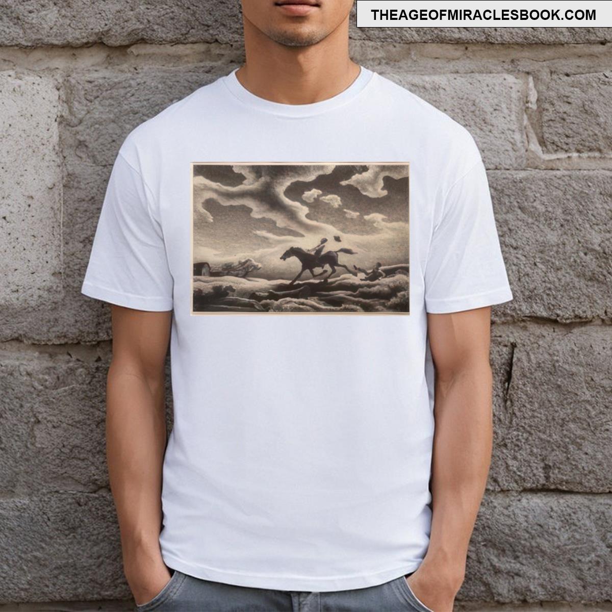 Spring Tryout By Thomas Hart Benton 1946 Lithograph T-shirt