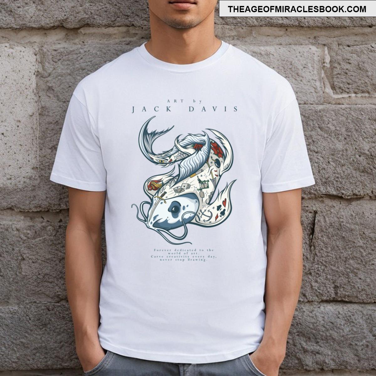 Tattooed Koi Fish T-shirt