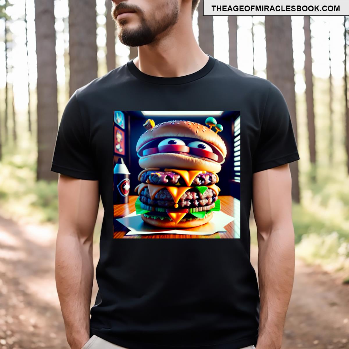 Burger Monster T-shirt