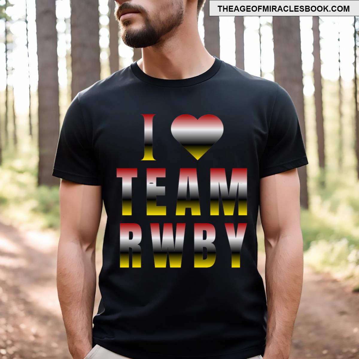 I &lt3 Team Rwby Design 3 T-shirt