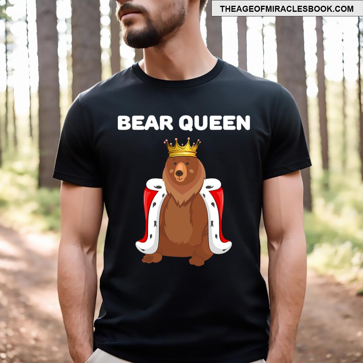Bear Queen Bear Girls Bear T-shirt