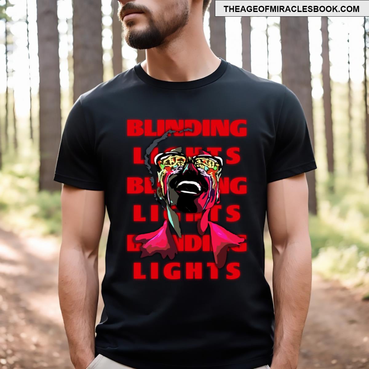 Blinding Lights Dawn Fm T-shirt