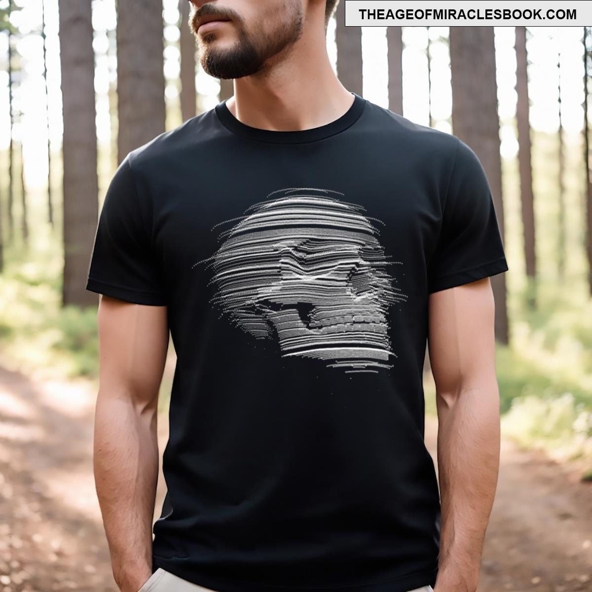 Dotted Skeleton Scary Magical Vibes T-shirt
