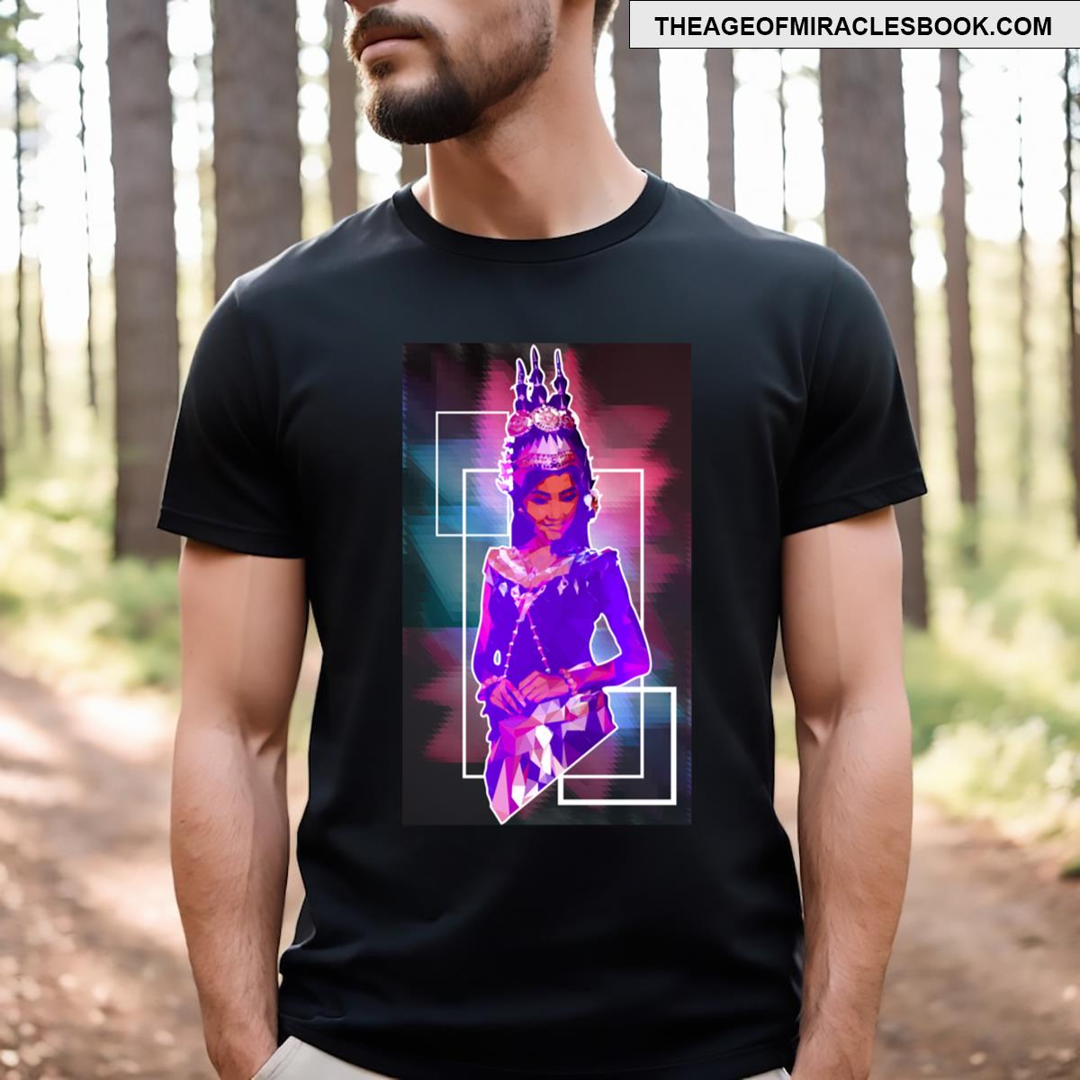 Geometric Apsara T-shirt