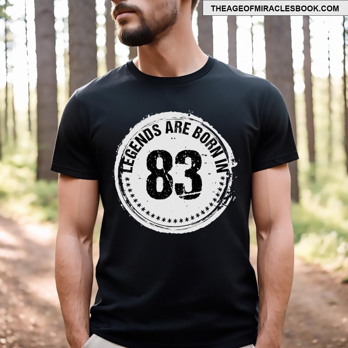 Legends Are Born In 83 Essential T-shirt