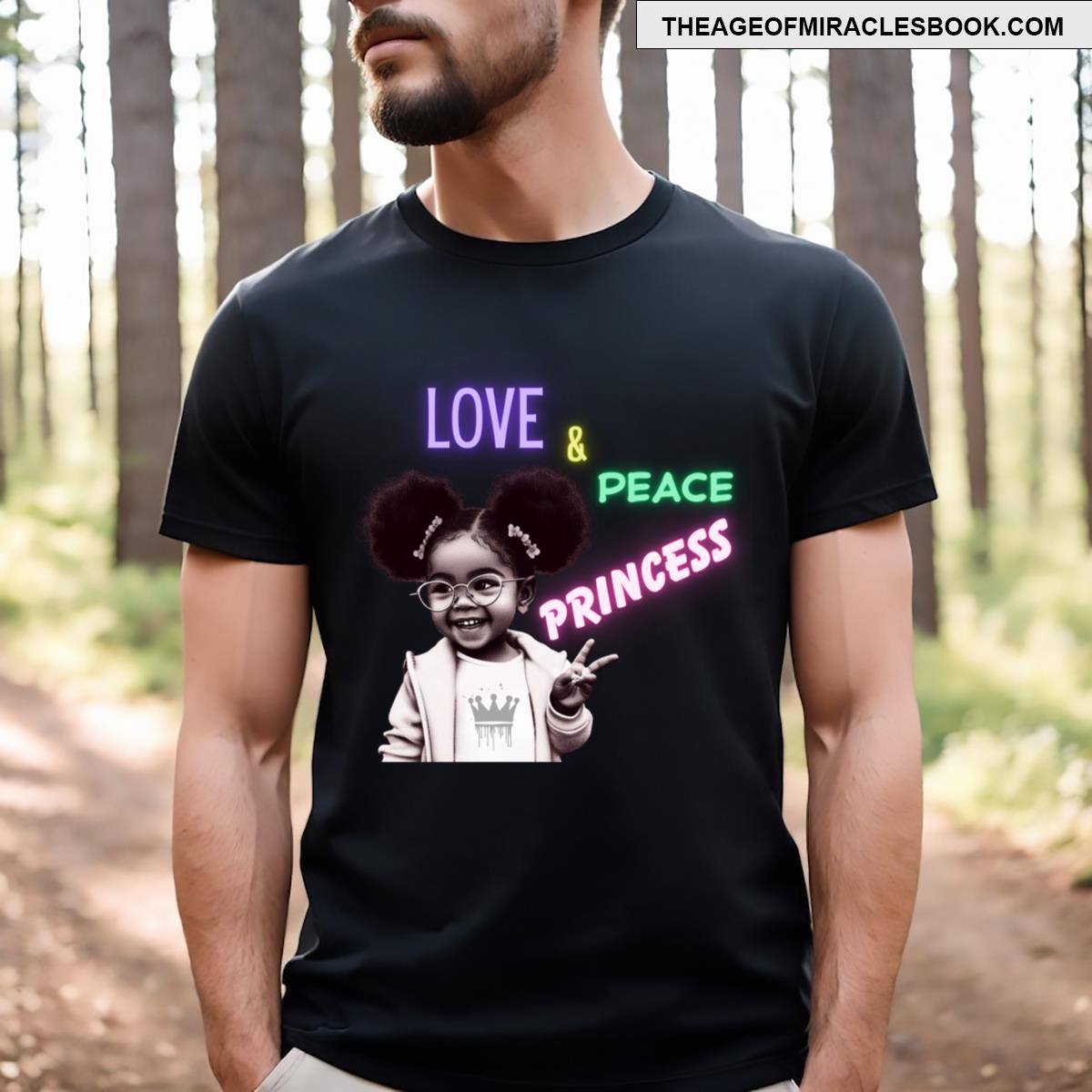 Love Peace Princess T-shirt