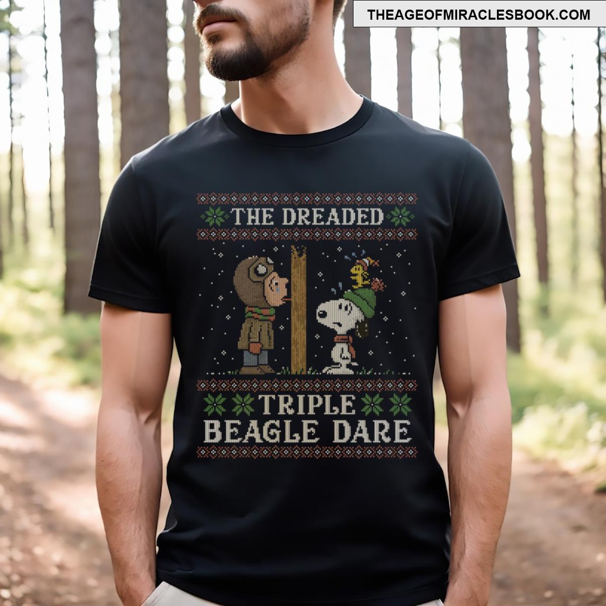 The Triple Beagle Dare T-shirt