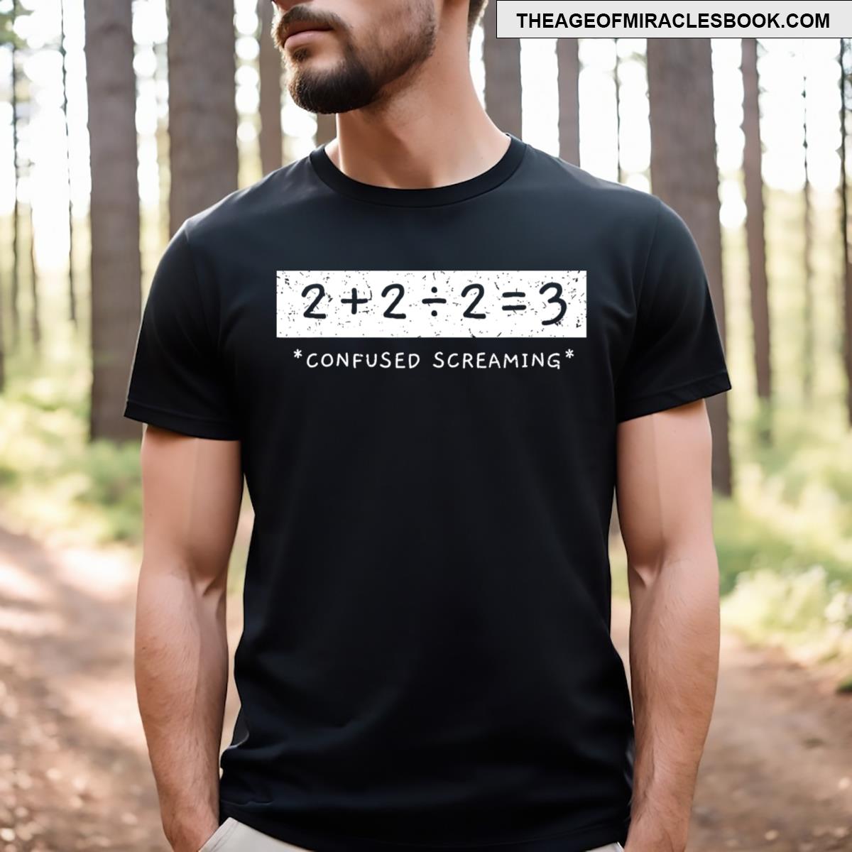 Addition Division Subtraction Equals Math Learning Ability T-shirt