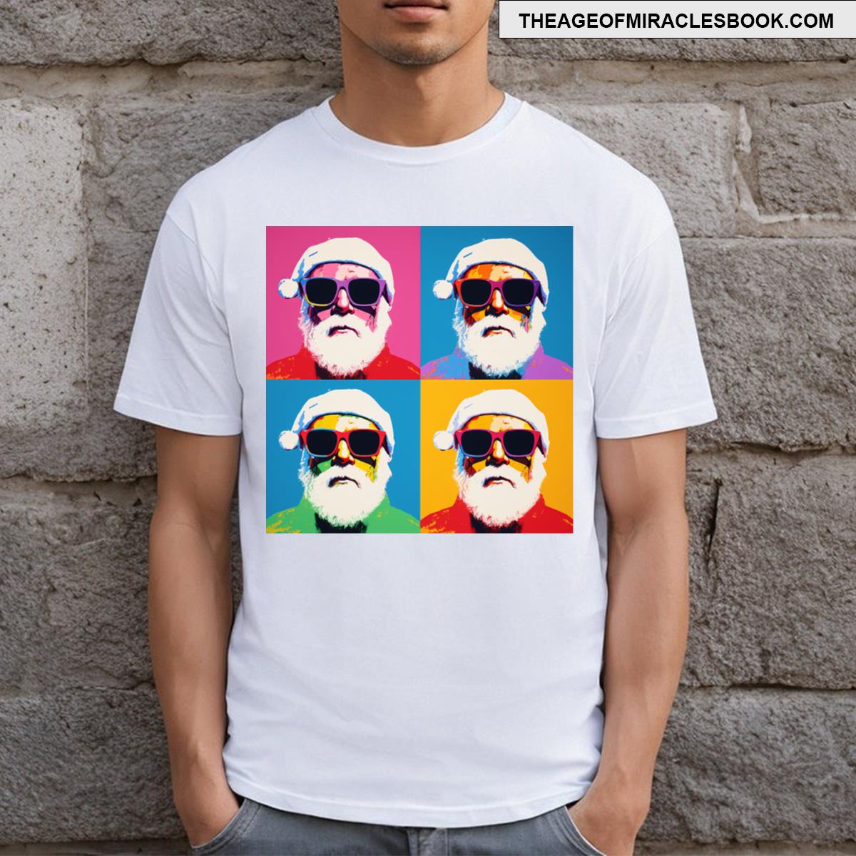 Chic Spectrum Santa T-shirt