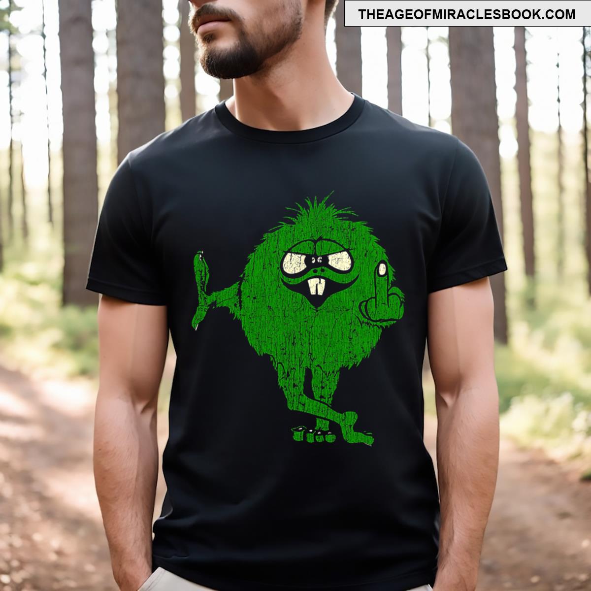 Idgaf Green Monster T-shirt