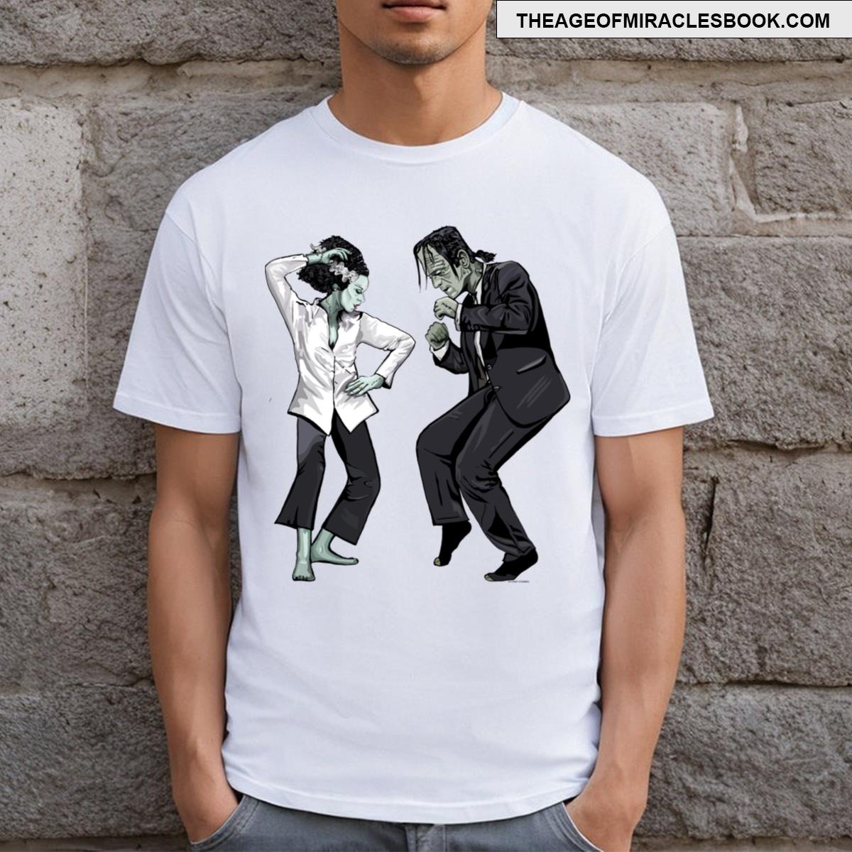 Pulp Frankenstein Halloween T-shirt