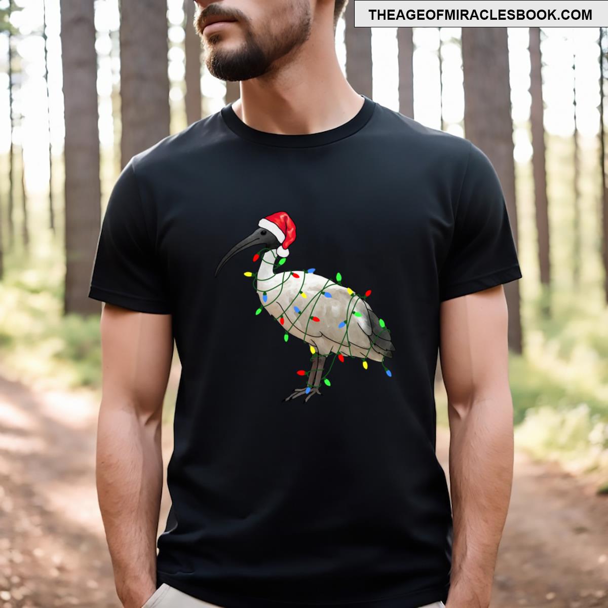 Extra Festive Bin Chicken T-shirt