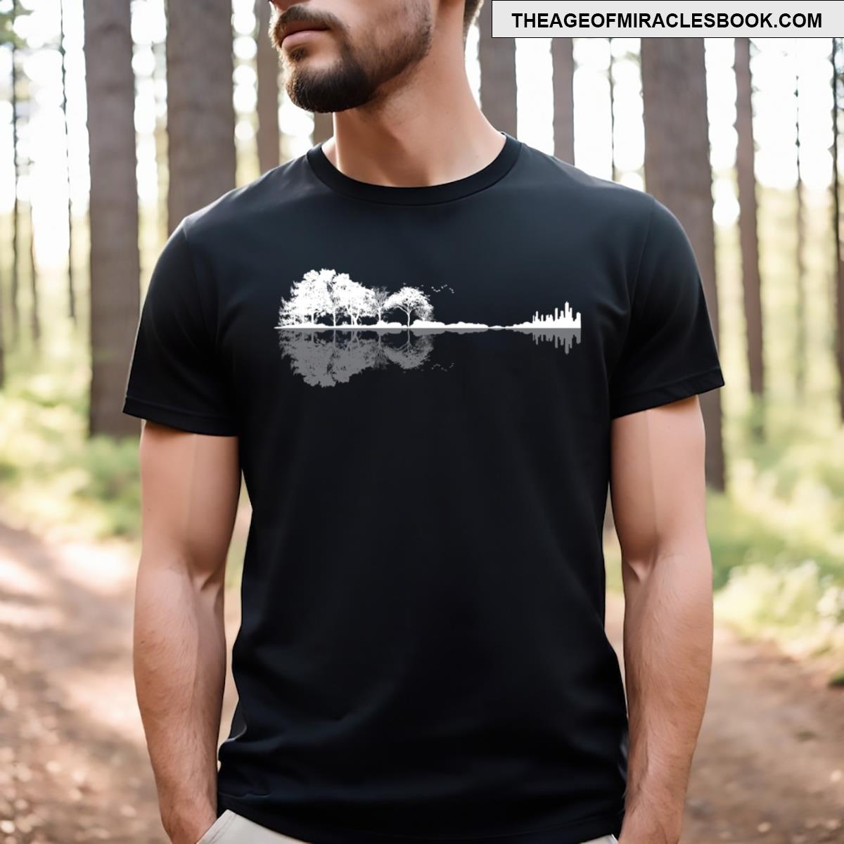 Nature Guitar T-shirt