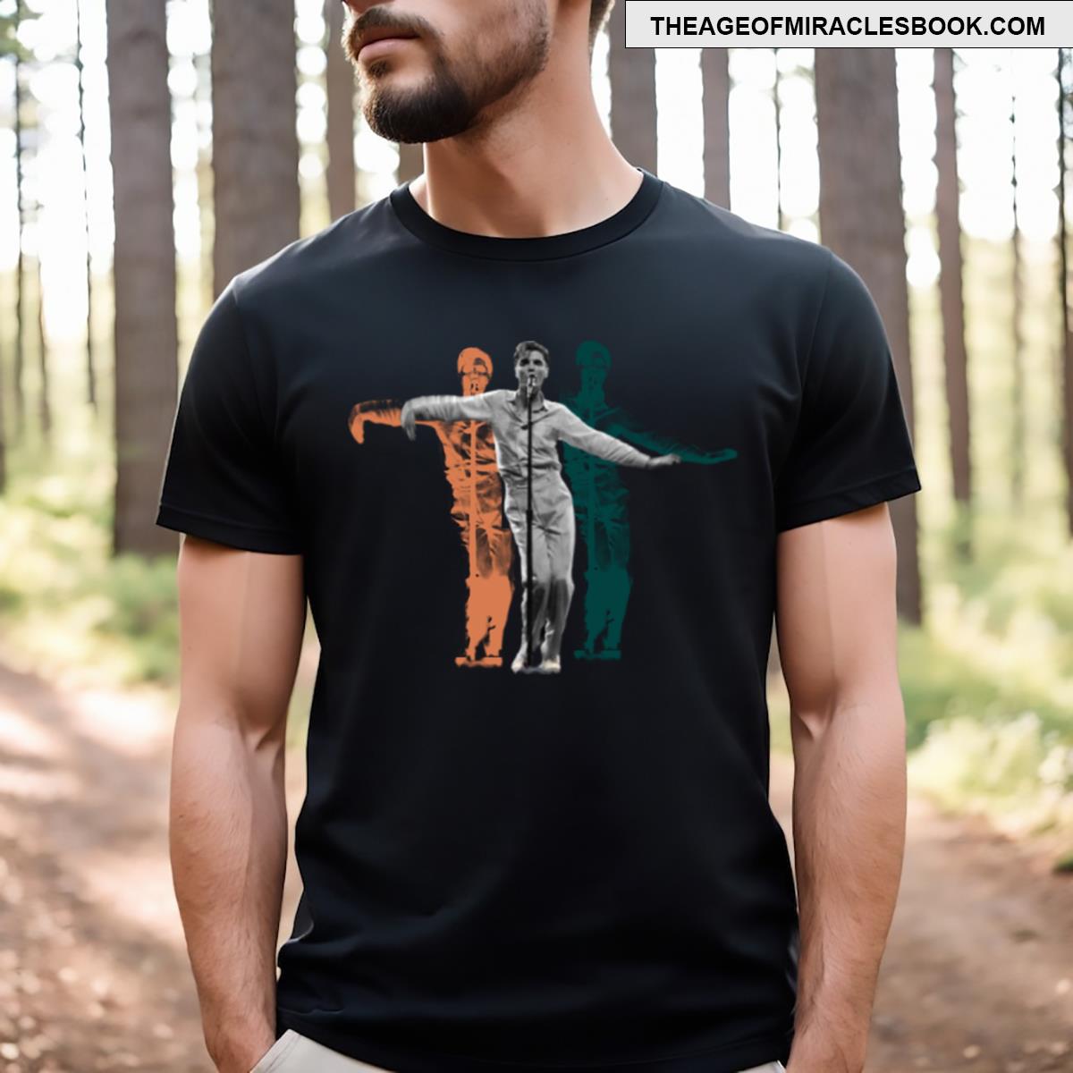 David Byrne Retro Fade T-shirt