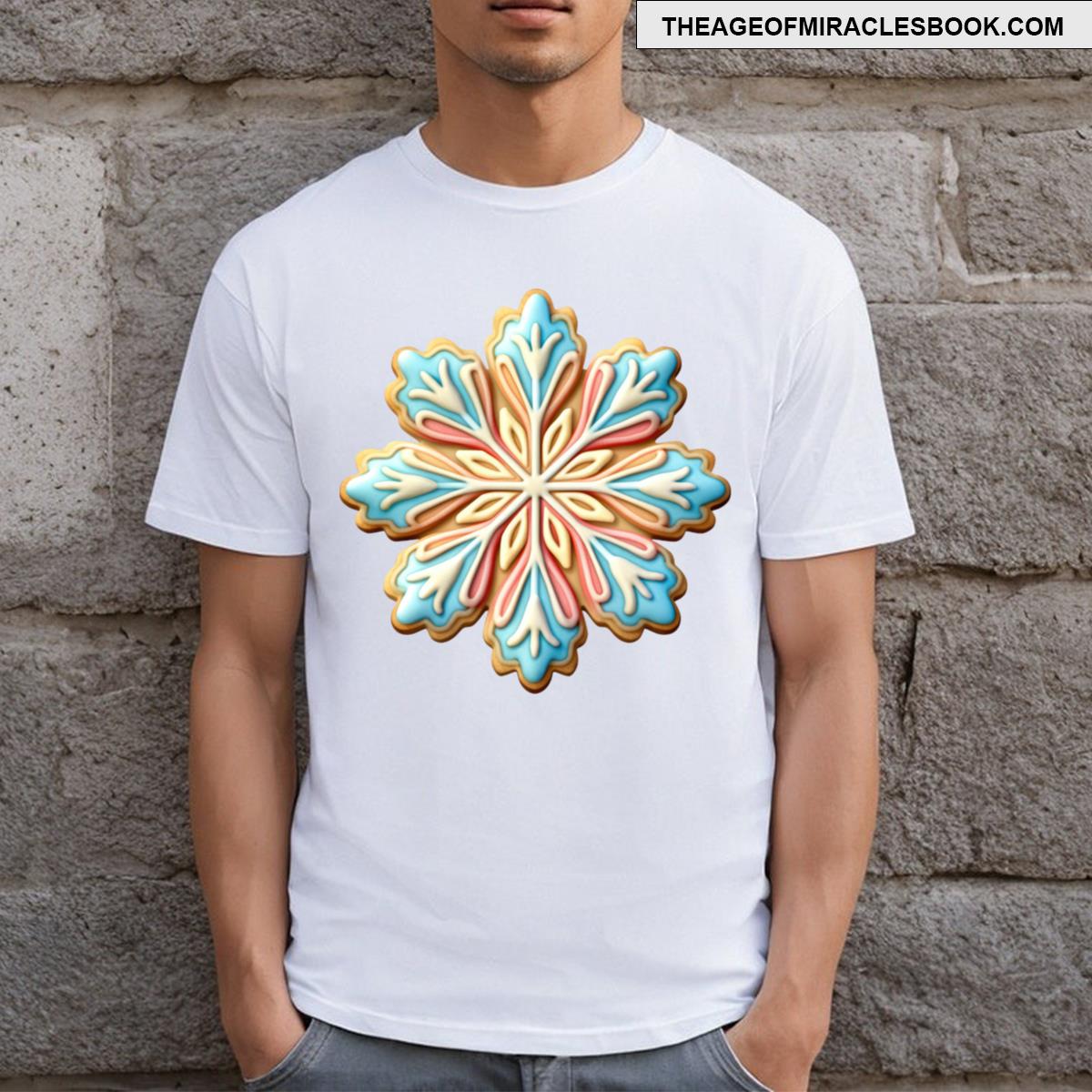 Gingerbread Snowflake T-shirt