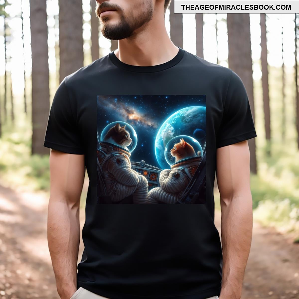 Kitty In The Moonlight T-shirt
