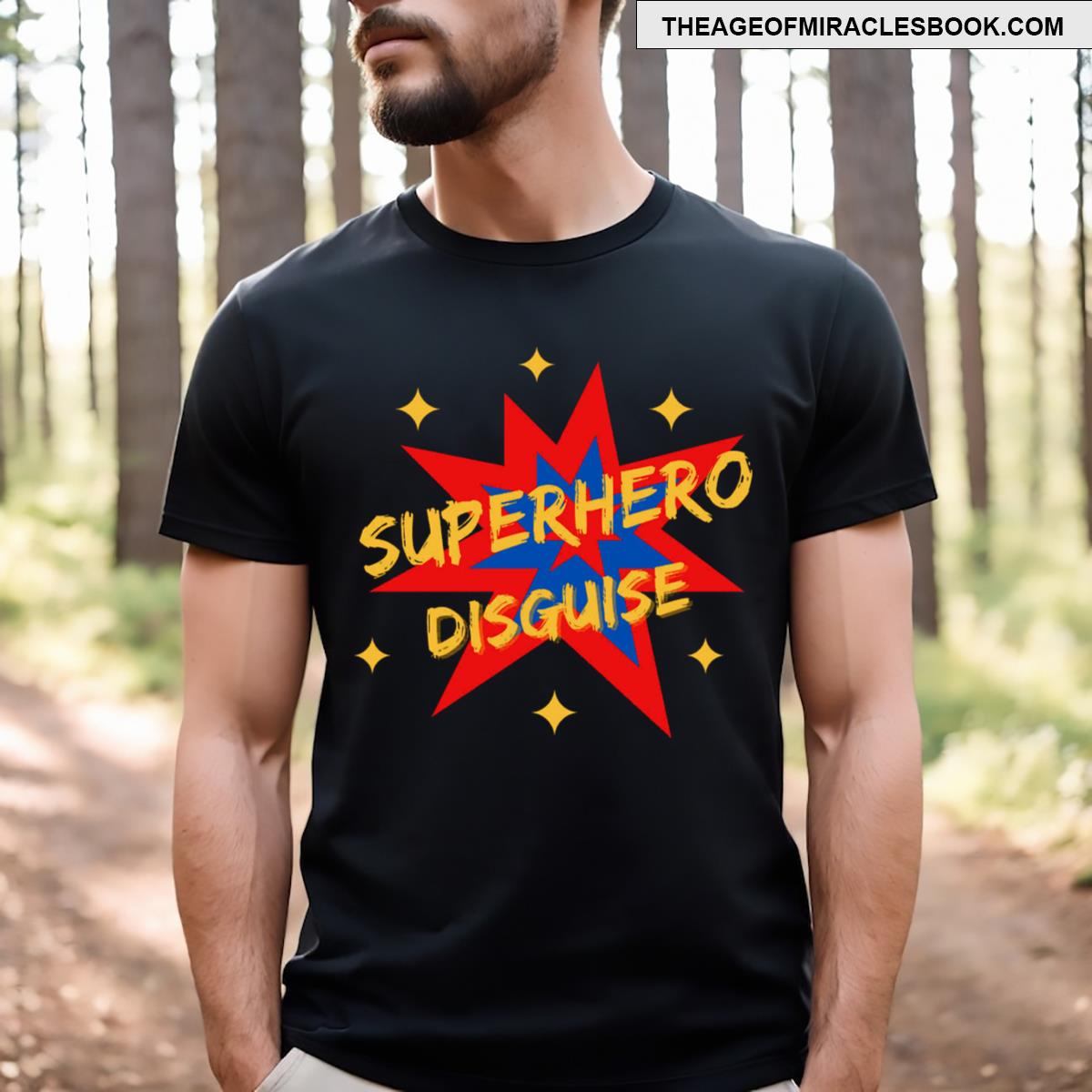 Authentic Superhero Disguise T-shirt
