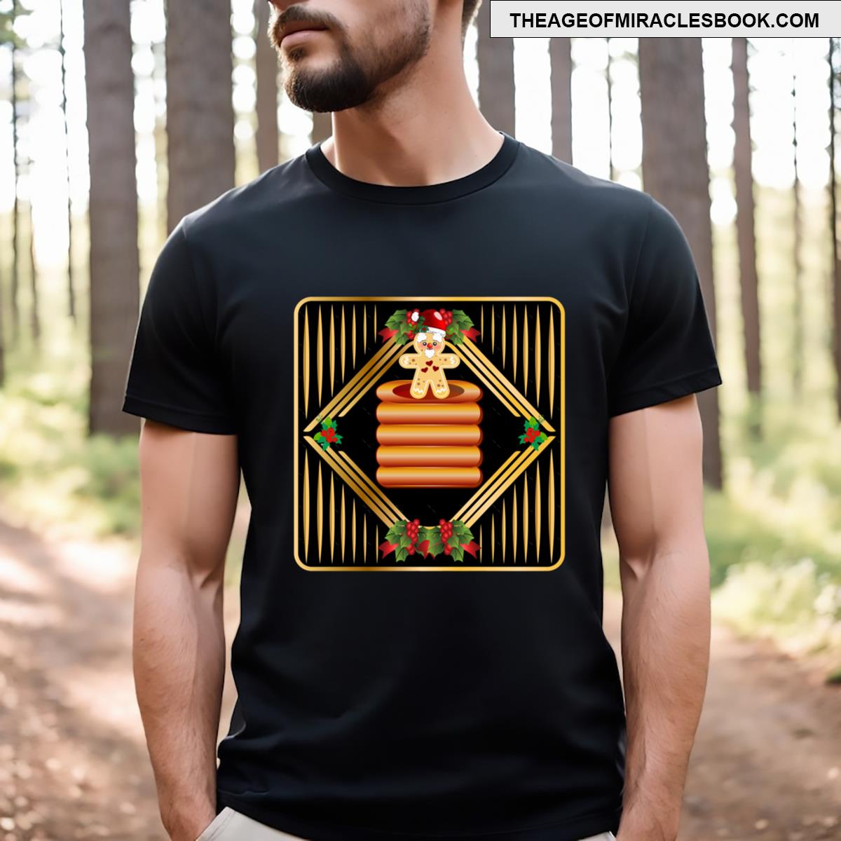Christmas Cake Tree Cake T-shirt