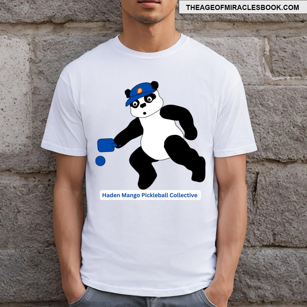 Panda Bear Pickleball T-shirt