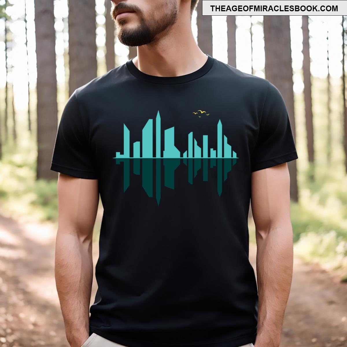 Reflection Cityscape T-shirt