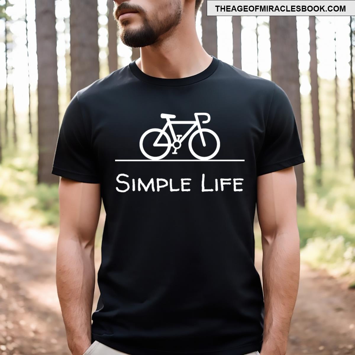 Simple Life Bicycle T-shirt