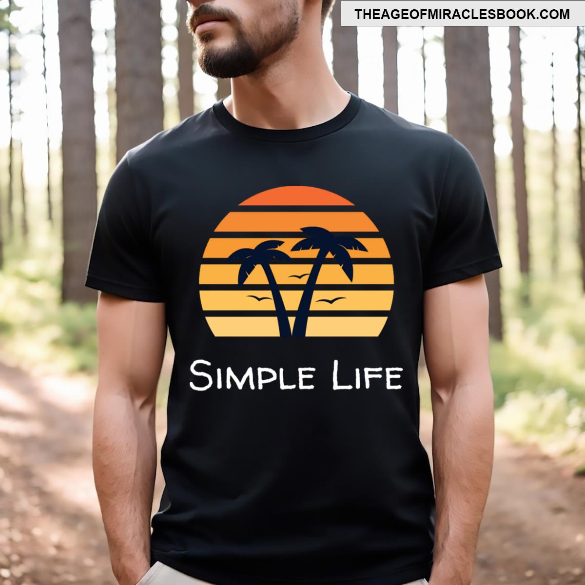 Simple Life Palm Trees T-shirt