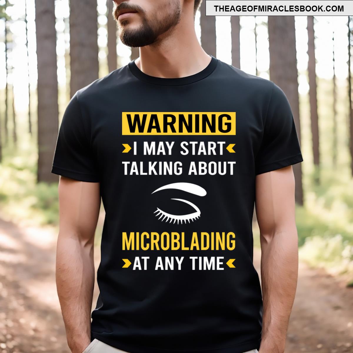 Warning Microblading Microblade T-shirt