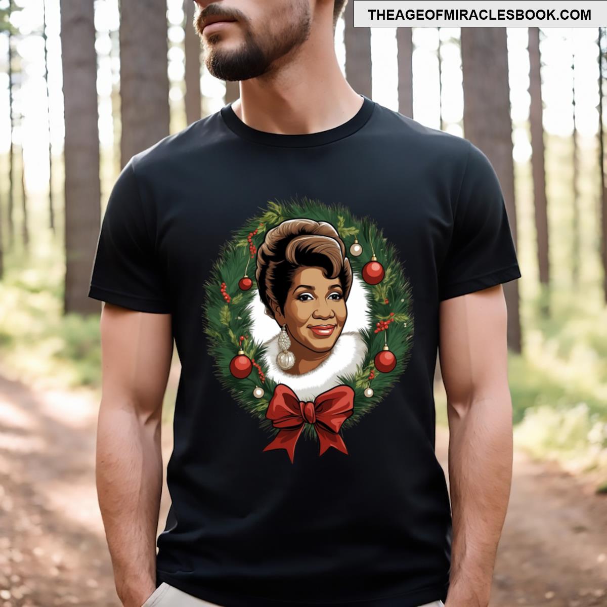 A Wreatha Franklin T-shirt