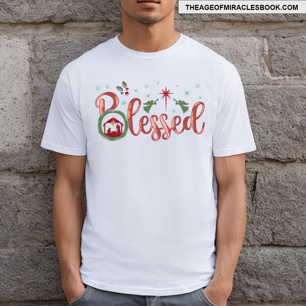 Blessed Christmas Nativity T-shirt