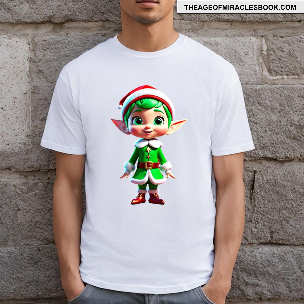 Christmas Elf Boy T-shirt