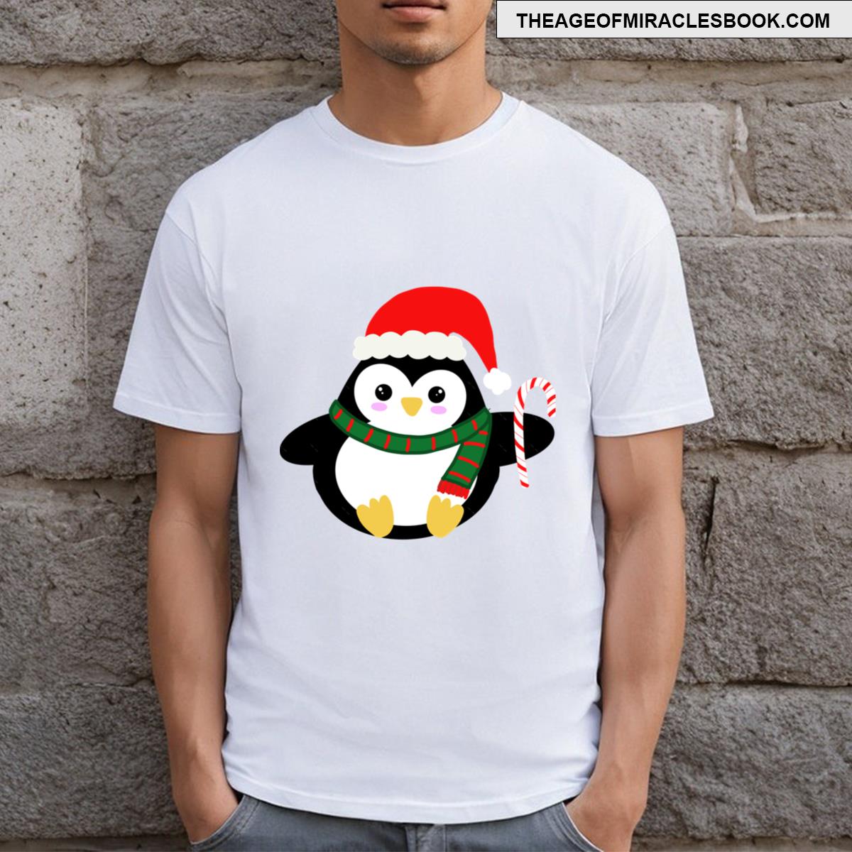Christmas Penguin T-shirt