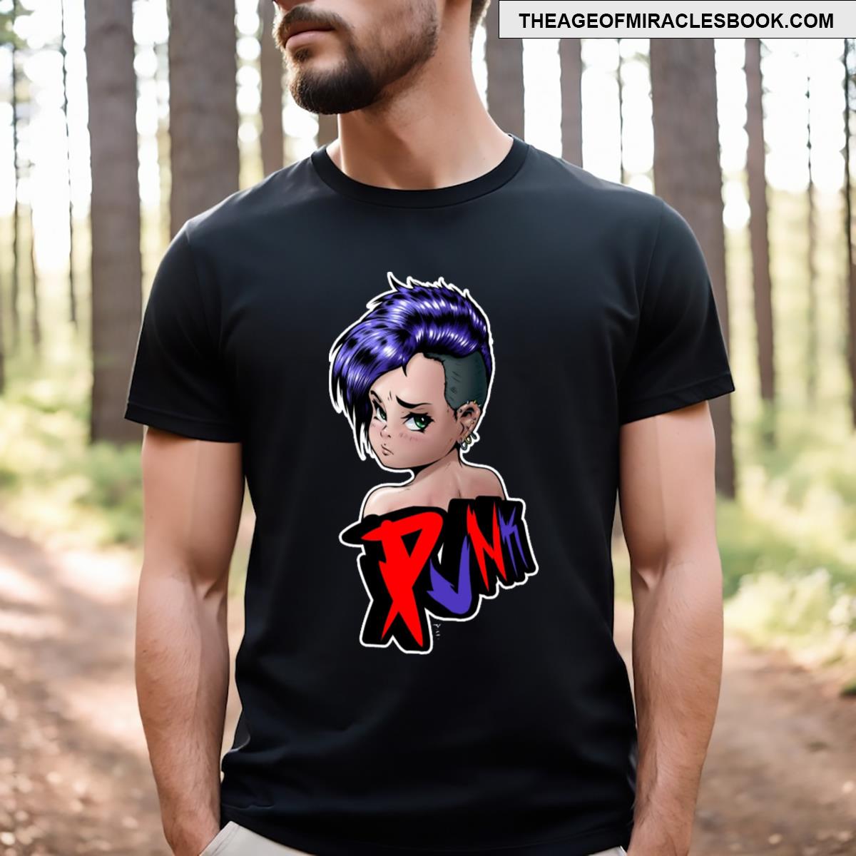 Lucy Dark Blue T-shirt