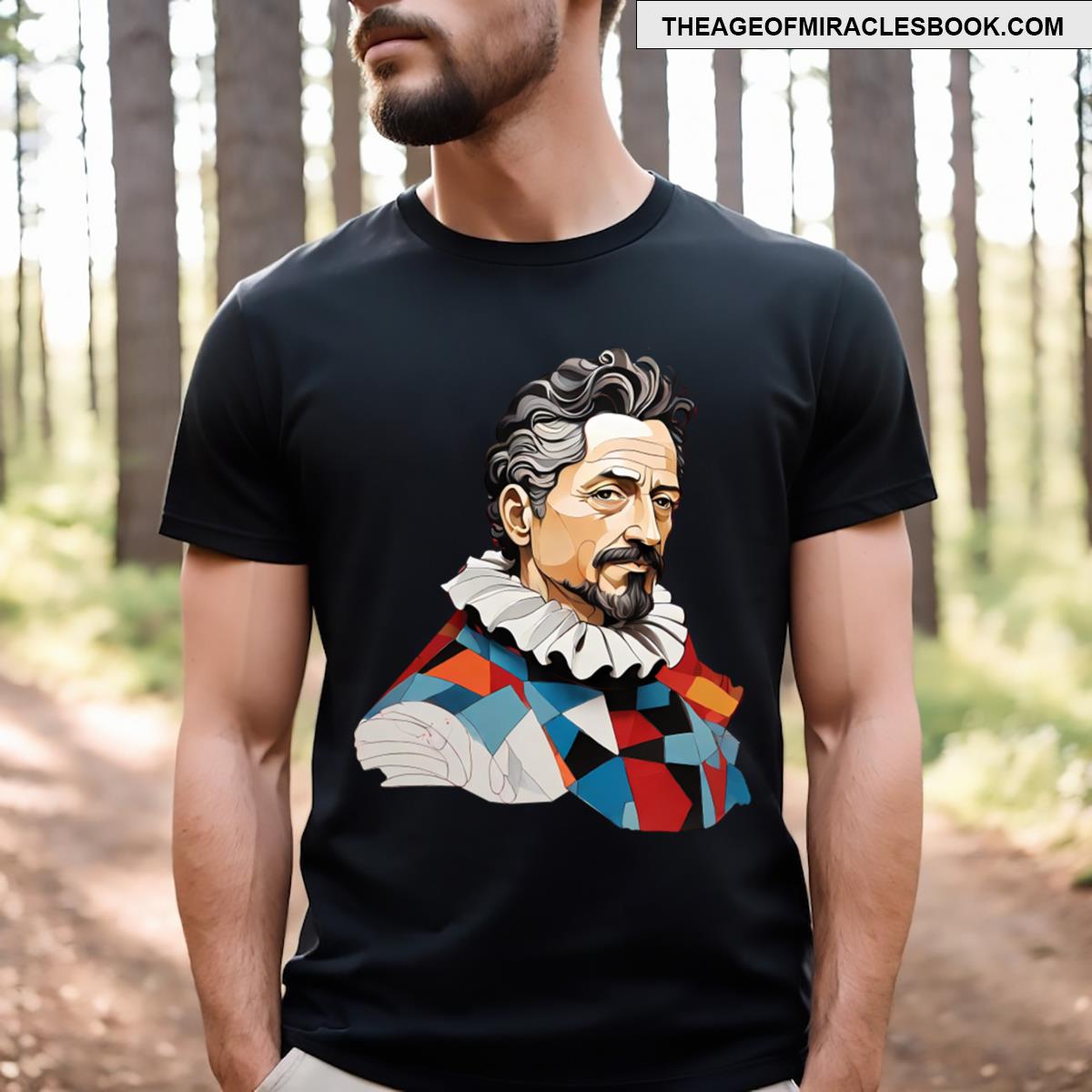 Miguel De Cervantes T-shirt