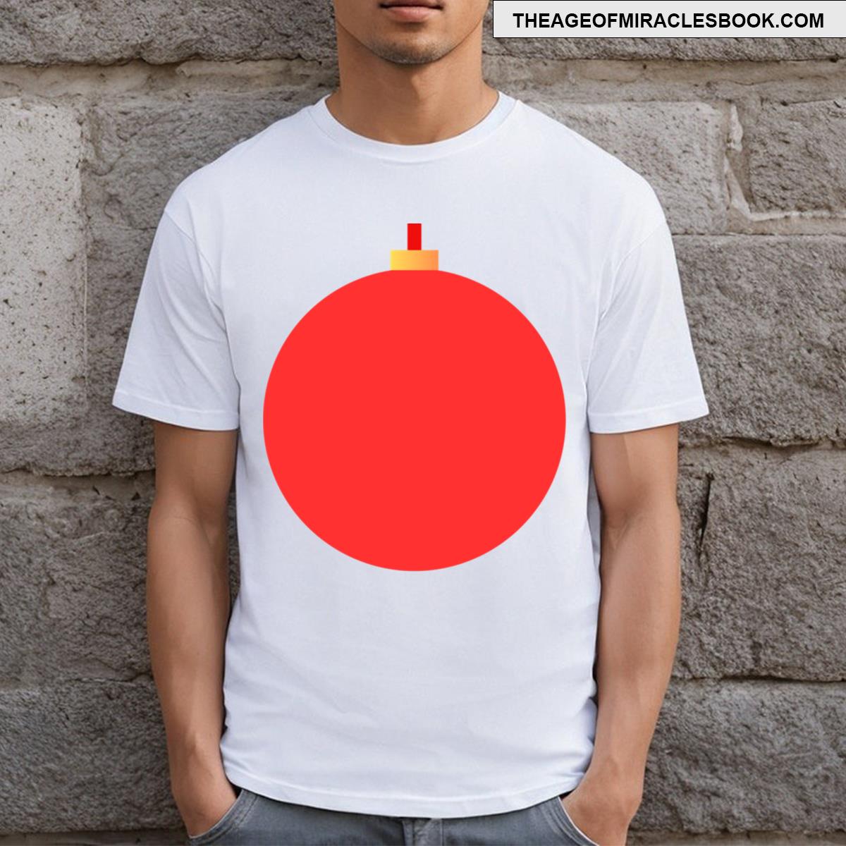 Red Christmas Ornament T-shirt
