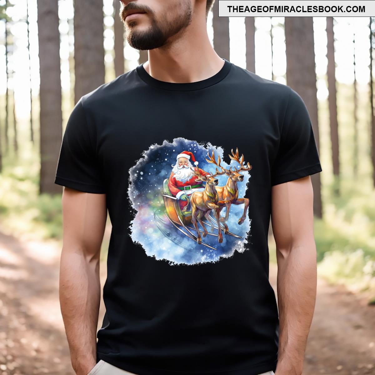 Santa Claus Christmas T-shirt