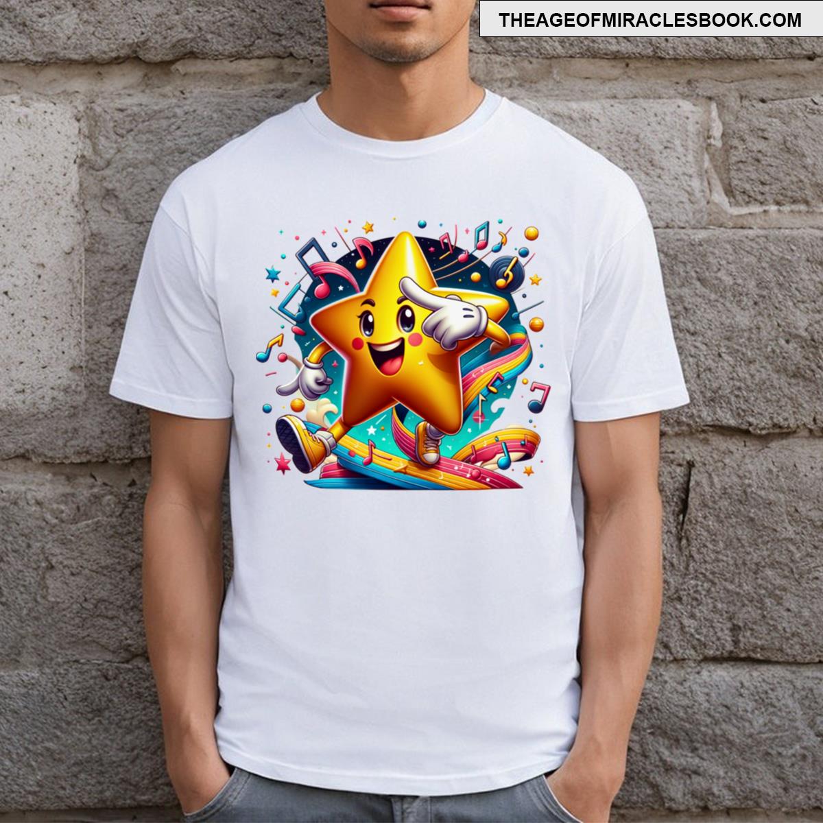 Stellar Groove Dancing Star Tee T-shirt