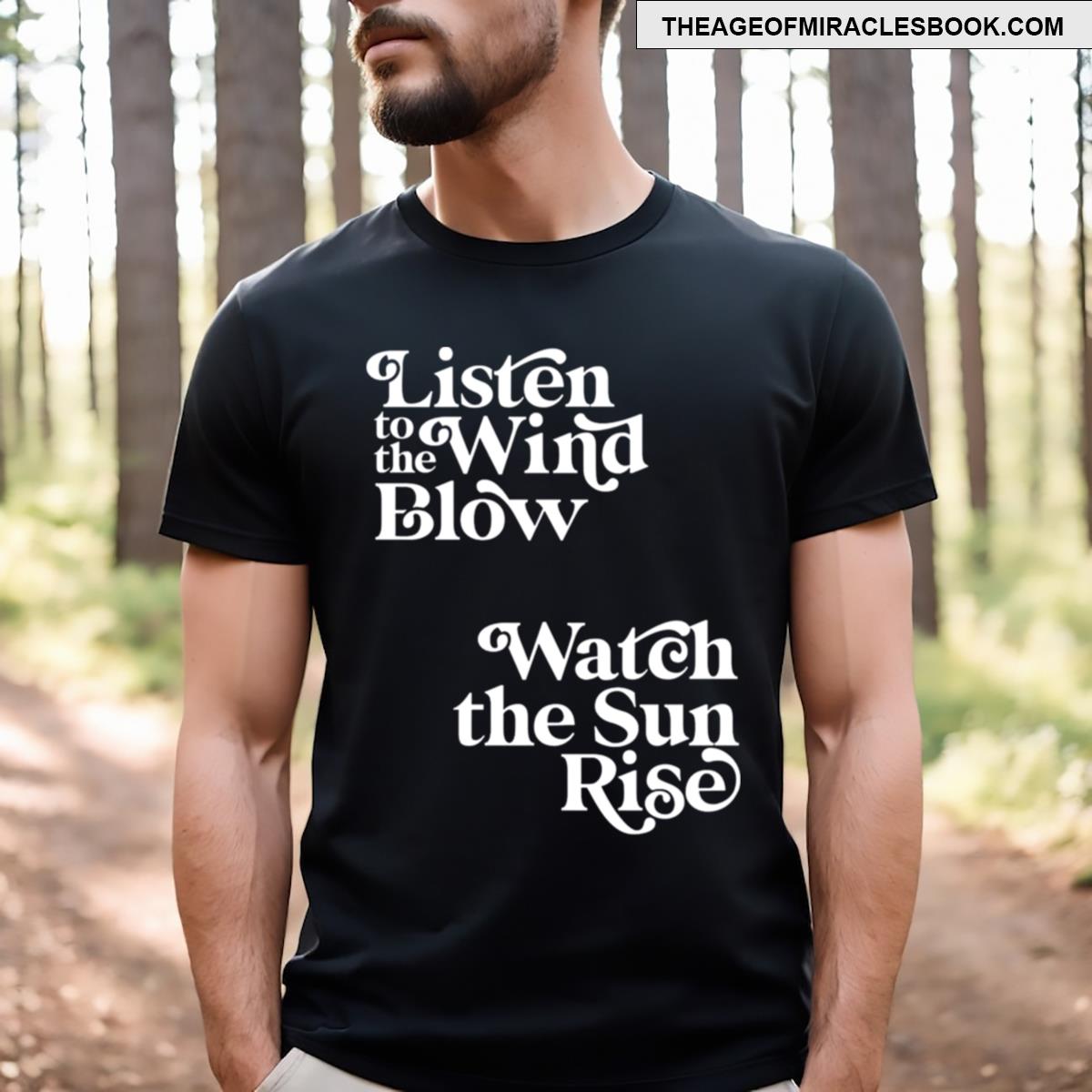 Listen Fleet Wood T-shirt
