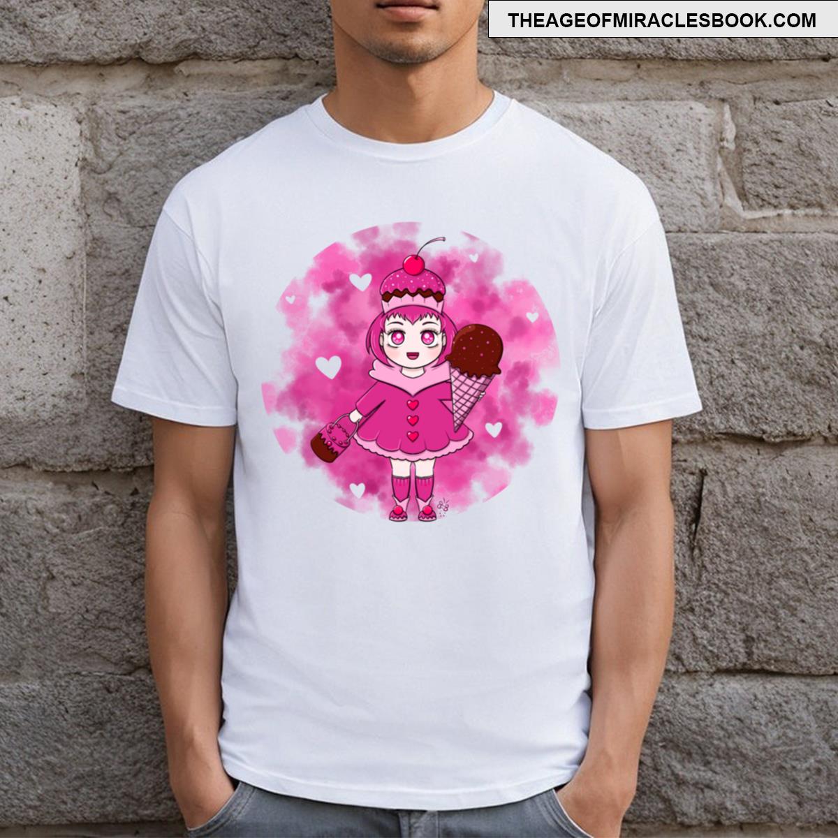 Pink Haired Cutie T-shirt