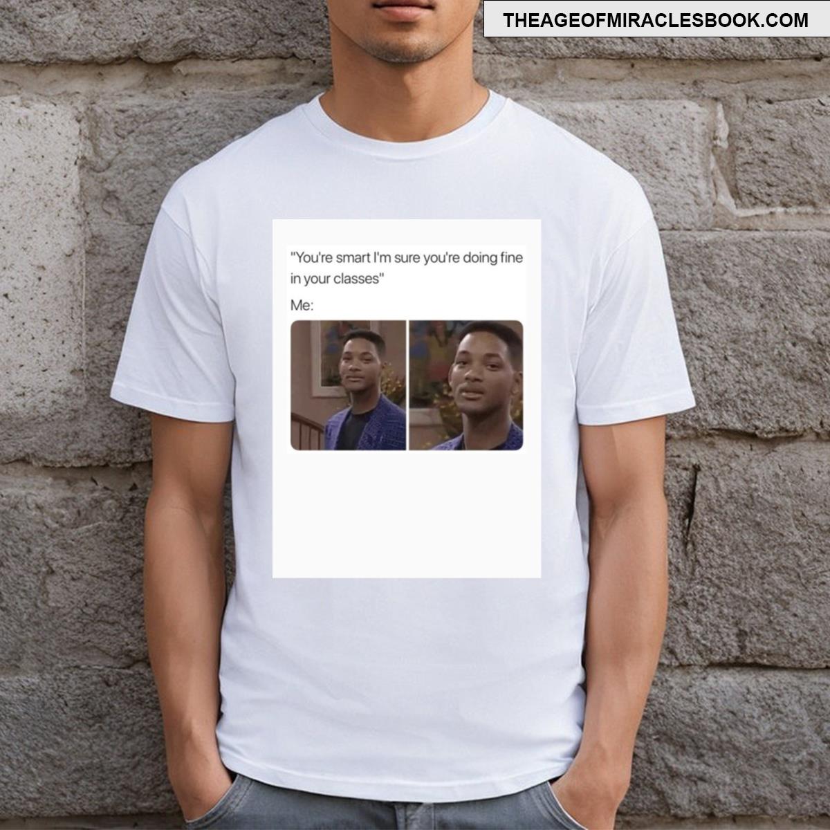 Will Smith Meme Long T-shirt