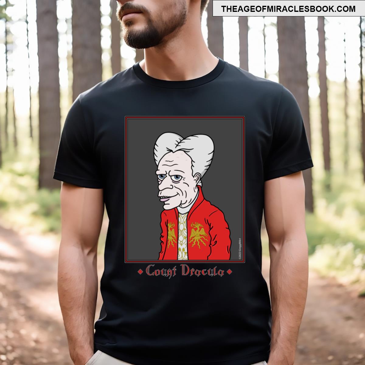 Count Dracula Oldman T-shirt