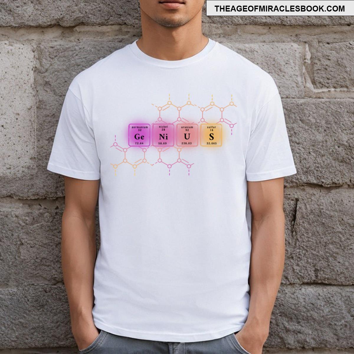 Genius Chemistry Funny Mendeleev T-shirt