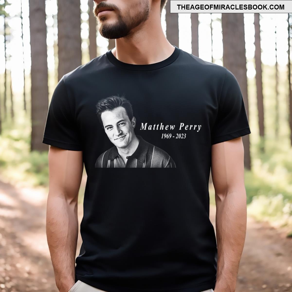 Matthew Perry Remembering T-shirt