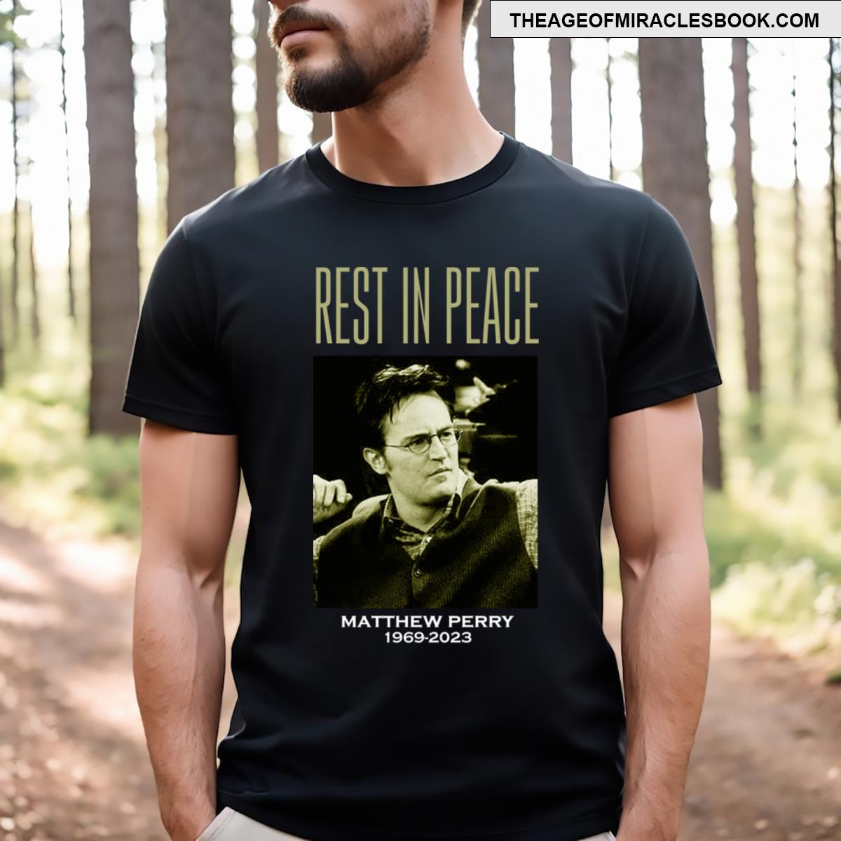 Matthew Perry Rip Rest In Peace T-shirt