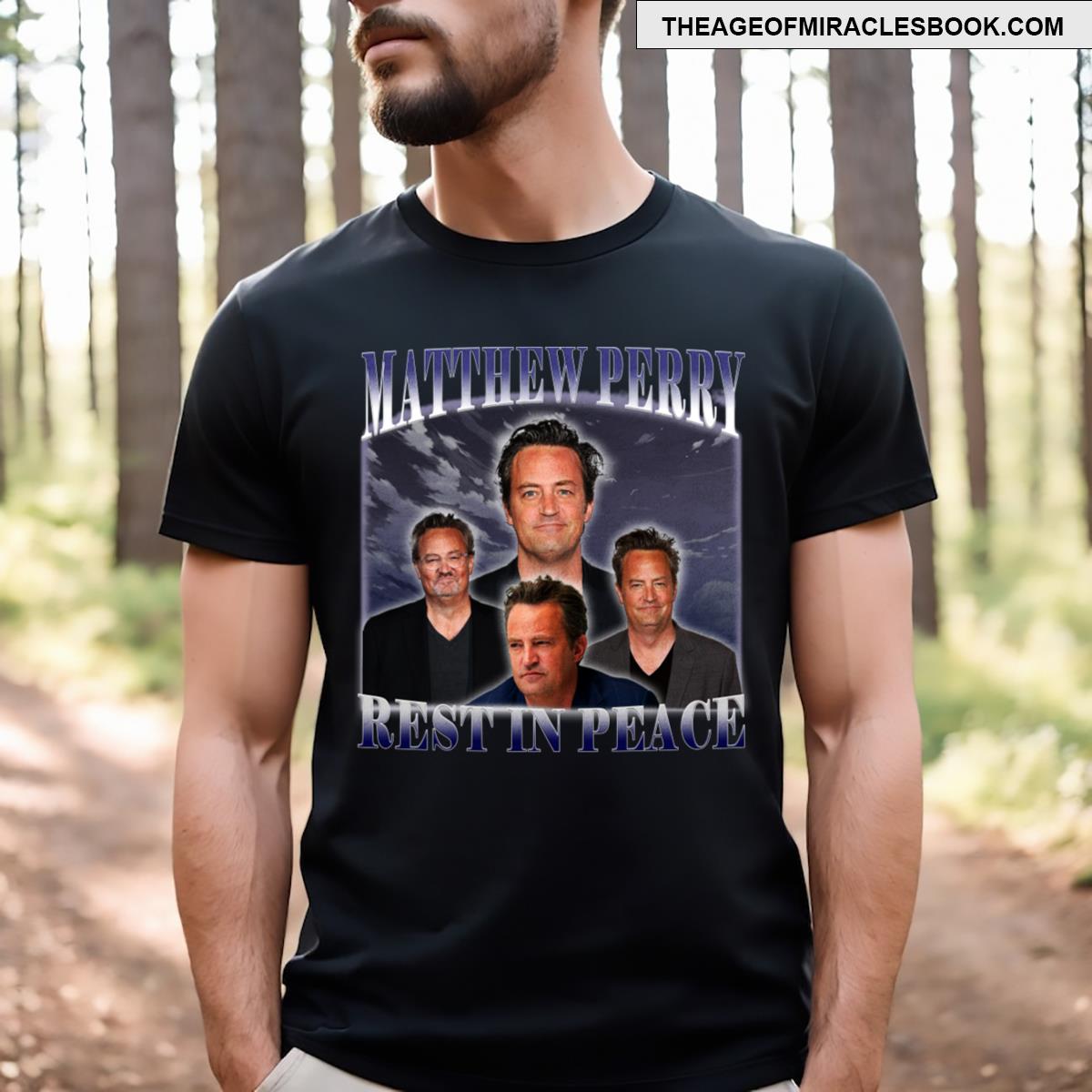 Matthew Perry Rip Vintage T-shirt