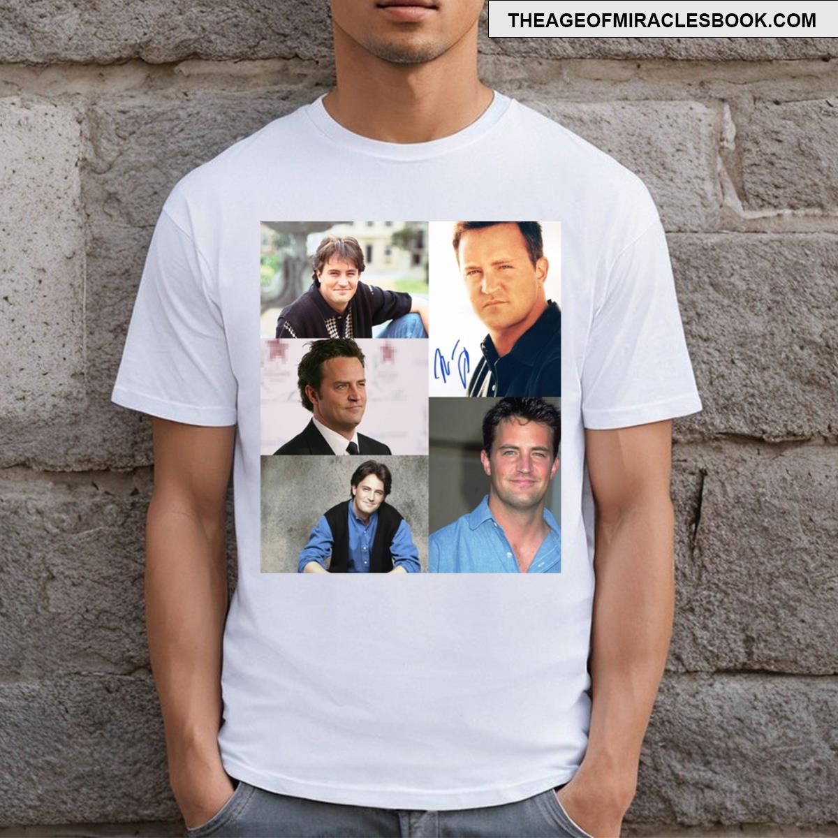 Matthew Perry Signed T-shirt