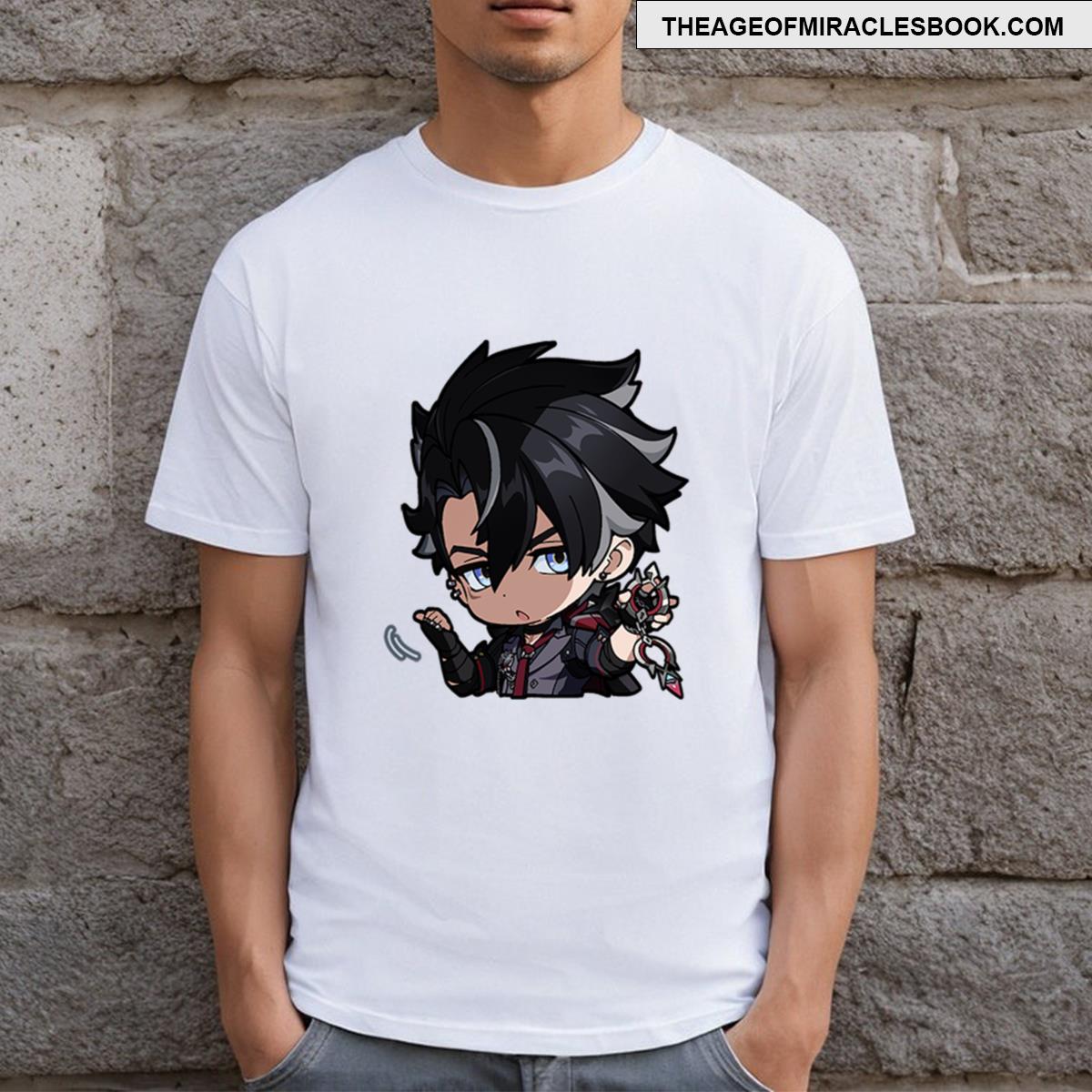 Wriothesley Chibi Genshin Impact T-shirt